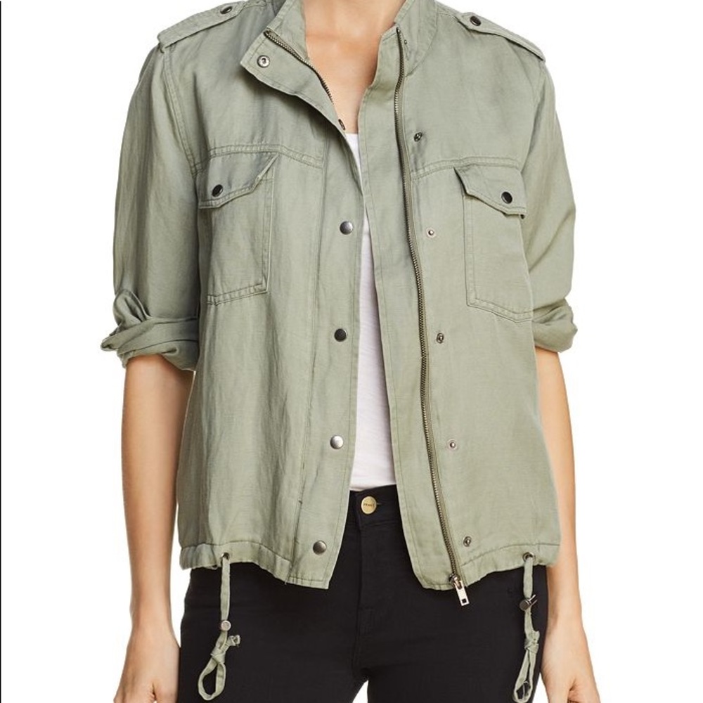 Silk Military Jacket